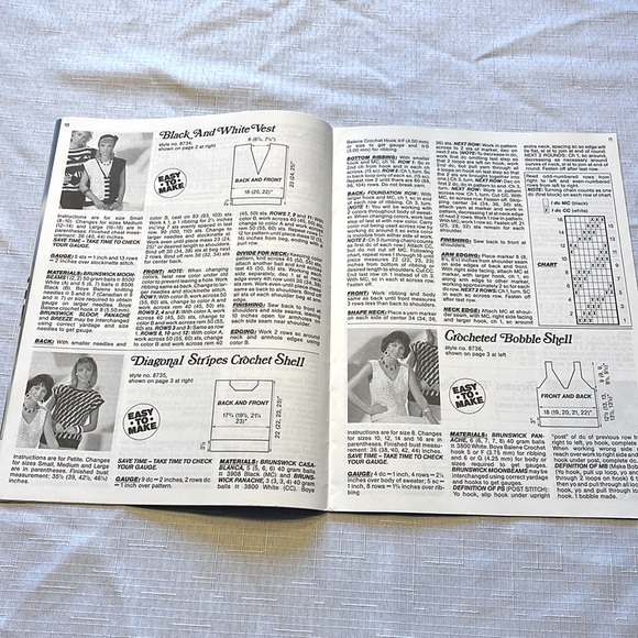 SUNSHINE AND CROCHET BUNDLE OF TWO MAGAZINES - Picture 11 of 13